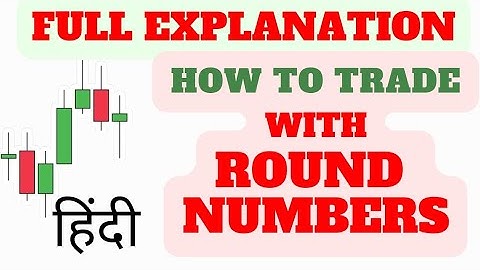 How to trade with round numbers, 1 minute price action| Binary Options| Hindi | Divesh Thakur