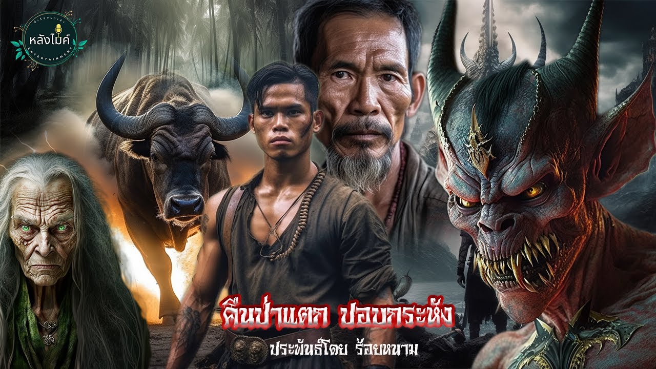 คืนป่าแตก ปอบกระหัง ประพันธ์โดย ร้อยหนาม