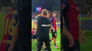 Rashford really sees Hansi Flick like a father after his first match at Barcelona. 😳🥹