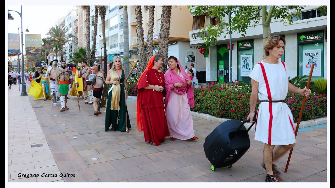 La Noche en Blanco en Estepona, Pasacalle "Grandes Civilizaciones