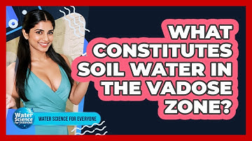 What Constitutes Soil Water in the Vadose Zone?