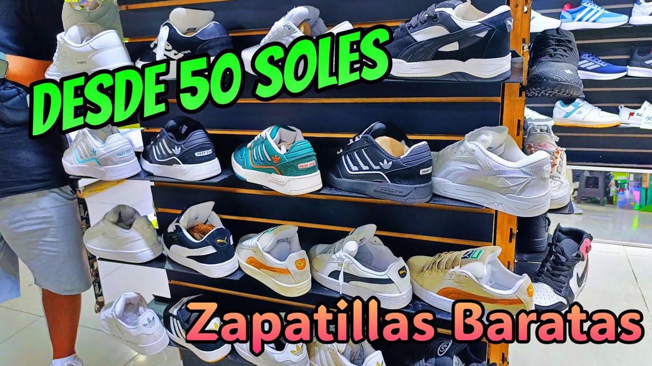 ZAPATILLAS SÚPER BARATAS A PRECIOS DE LOCURA EN EL MERCADO CENTRAL 