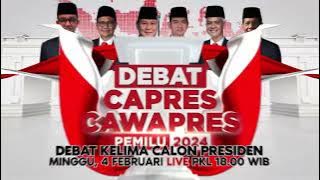 Nantikan Debat Kelima Calon Presiden Minggu, 4 Januari 2024