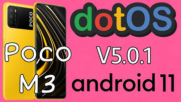 Instal DotOS V5.0.1 Poco M3 Android 11