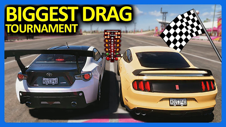 Forza Horizon 5 : BIGGEST Drag Racing Tournament EVER!!