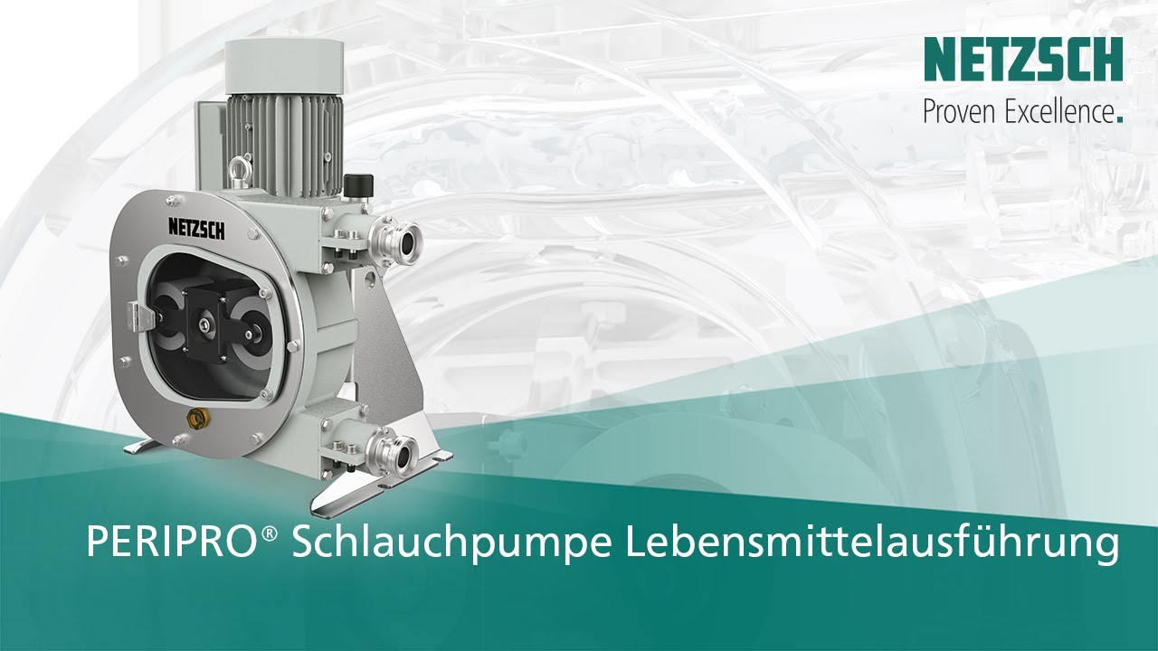 PERIPRO® Schlauchpumpe in Lebensmittelausführung 