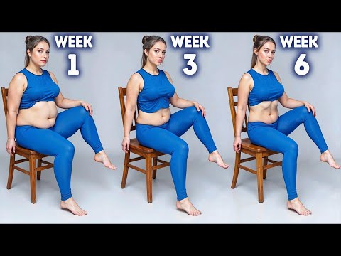 Day 4 of 7 | Bring CHAIR & Let's Transform Legs | Plus Size