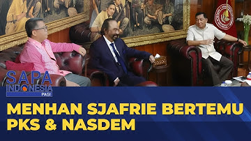 LIVE - Menhan Sjafrie Bertemu PKS &  Nasdem Bahas Peran Parpol ke Pemerintahan | SAPA PAGI