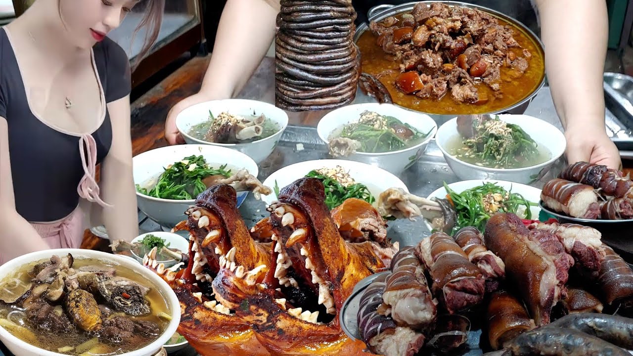 QUÁN THỊT CHÓ PHỤC VỤ ĐỦ MÓN NGON VÀ LẠ KHIẾN DÂN NHẬU KHẮP NƠI ÙN ÙN KÉO ĐẾN ĂN