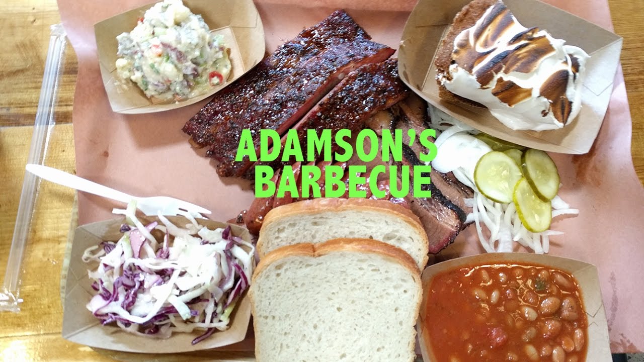 My first bite at ADAMSON BARBECUE