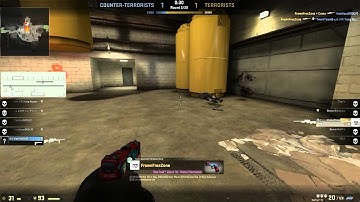 CS:GO unedited footage 4v1 Nuke Clutch