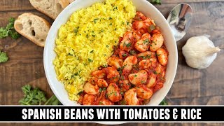 Spanish Beans with Tomatoes & Rice | HeartHealthy 30 Minute Recipe