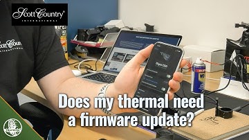 Why does my thermal unit need a firmware update?