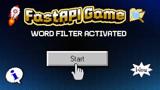 FastAPI Game Update: New Word Filtering System #fastapi #wordsgame #fastapigame