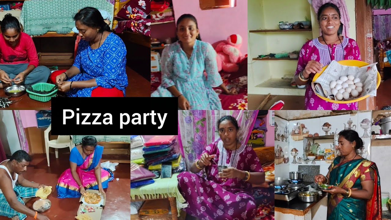 ನಾವು ಪಿಜ್ಜಾ ತಿನ್ನಕತ್ರ ನನ್ನ ಗಂಡ ಕಡಕ ರೊಟ್ಟಿ ತಿಂತಿದ್ದಾನೆ🤦 ದೇವಿ ಸರ್ಪ್ರೈಸ್ ಆಗಿ ತಿನ್ನೋಕೆ ಎನ್ ತಂದಿದಾಳೆ ನೋಡಿ