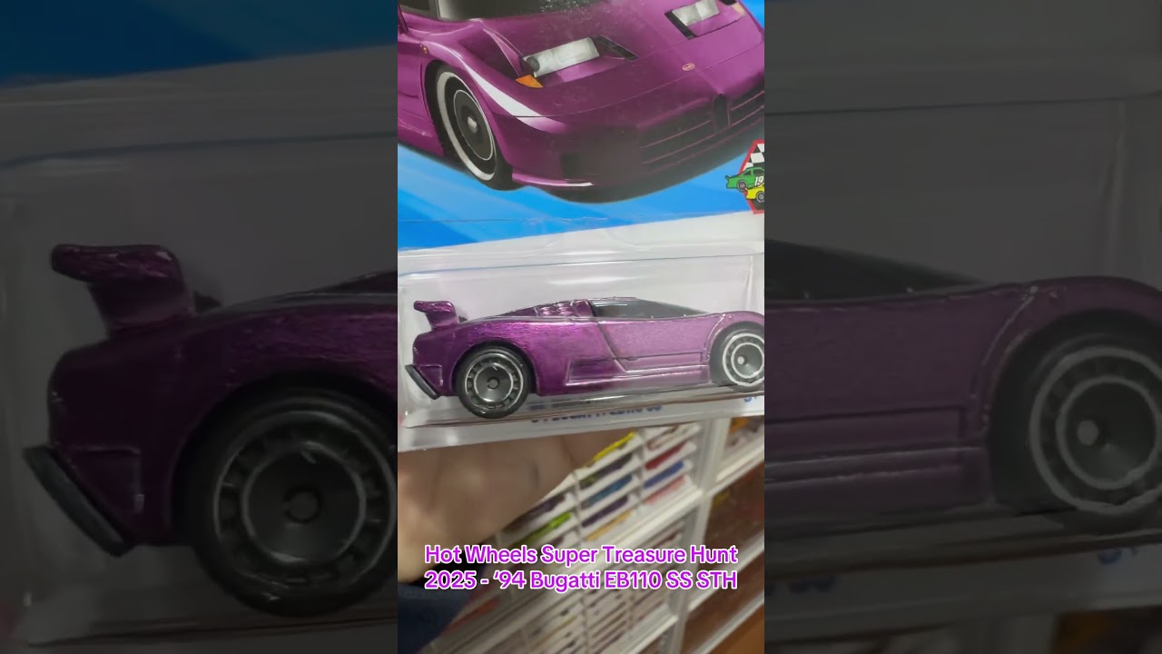 Hot Wheels Super Treasure Hunt 2025 - '94 Bugatti EB110 SS STH