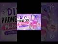 DIY Phone Case Makeover 💜✨#DIY #song #music #Shorts #DIYCraft  #PhoneCaseDIY #Art #Makeover 💕