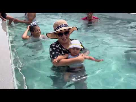 Hye Garmi, Apne pool ch masti, Khana pena