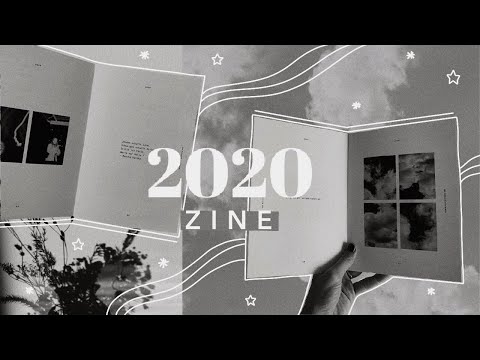 2020 in einem ZINE // how to make a zine?
