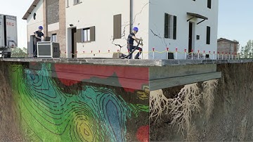 CONSOLIDATION DES FONDATIONS: GEOSEC®, Injections ciblées de résines expansives