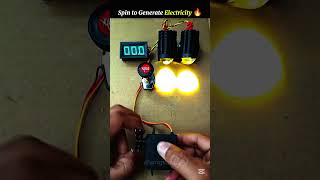 Rope Power Generator | Lights ON Without Battery 😱
