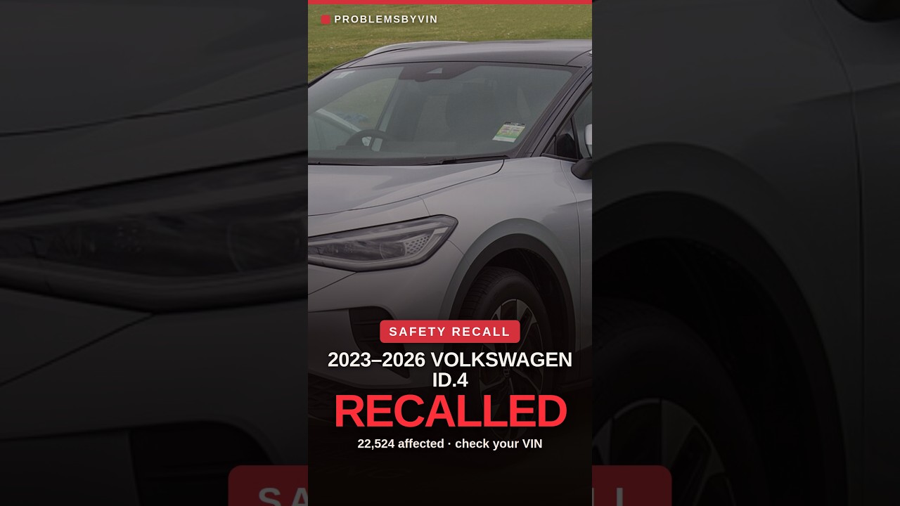 2026 Volkswagen ID.4 recall — video thumbnail