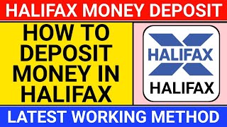 How to deposit money in halifax bank atm | Halifax bank Money Deposit