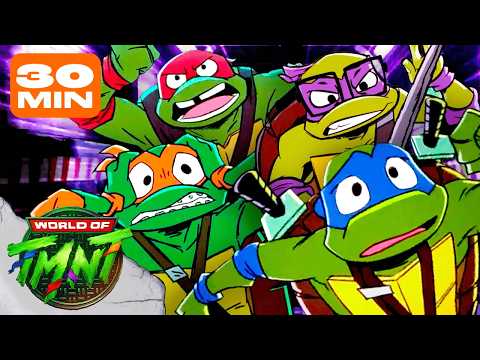 Turtles Going TURBO SPEED for 30 Minutes! 💨 Tales of the TMNT | TMNT