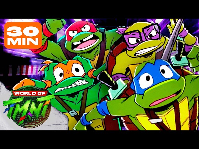 Turtles Going TURBO SPEED for 30 Minutes! 💨 Tales of the TMNT | TMNT ...