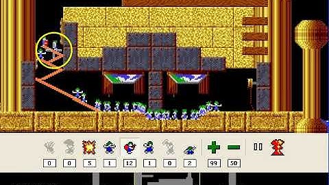 Lemmings Taxing Level 4: Lend a helping hand...