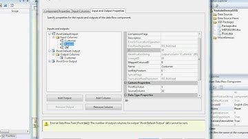 Pivot transformation in SSIS (Part 3 of 4).