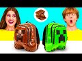 Défi Chocolat vs Réalité Nourriture | Bataille de Cuisine Fantastique par Happy Funny