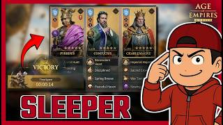 Pyrrhus + Confucius + Charlemagne = SLEEPER META ! Full Build Guide AOEM