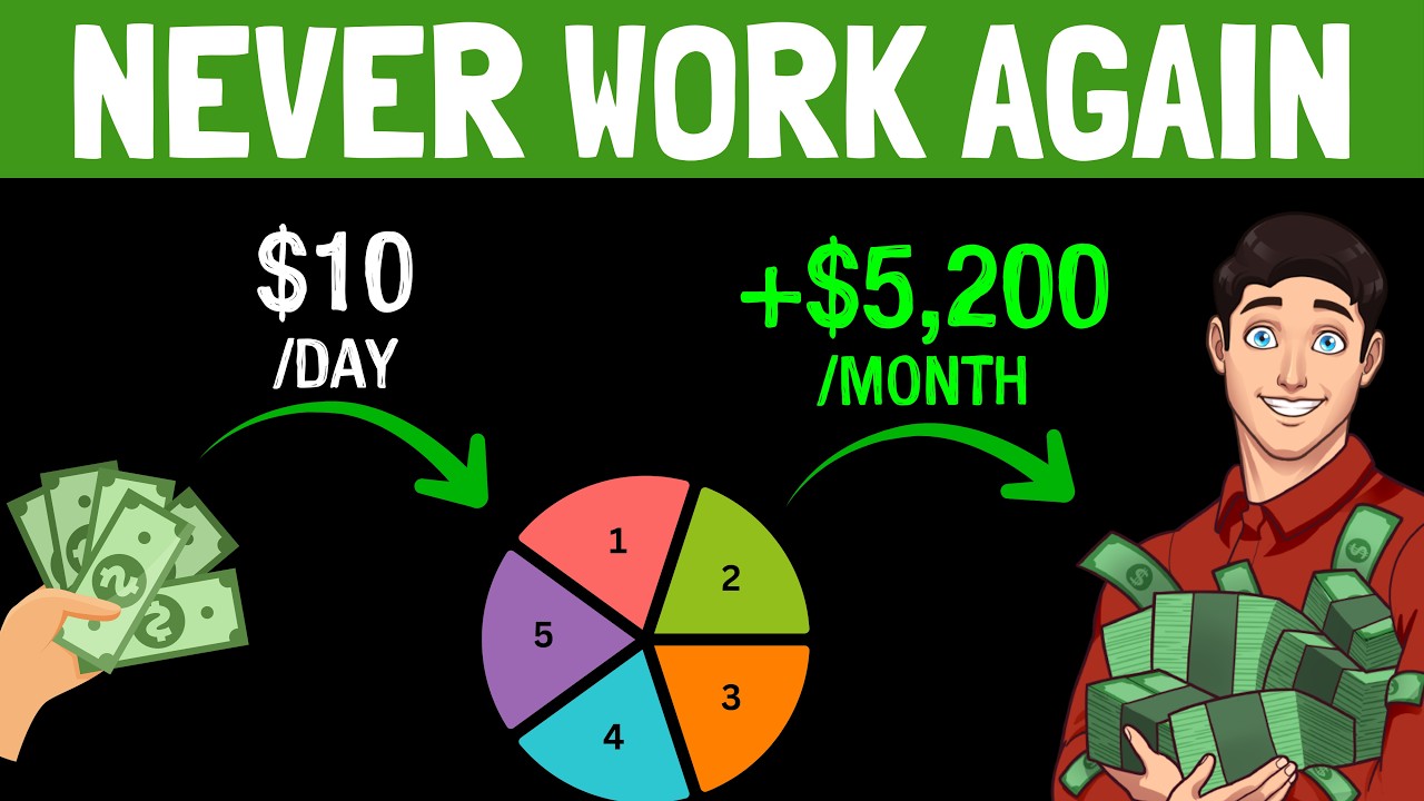 Invest In These 5 Assets To Replace Your Paycheck & Never Work Again