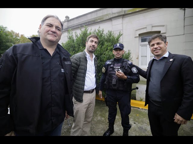 Inauguración de Centro Comunitario y Entrega Patrulleros en Mercedes