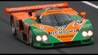 【音量注意】ルマン優勝55号車 マツダ787Bロータリーエンジンサウンド