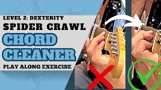 Spider Crawl - Chord Cleaner [Play Along Workout for Guitar]