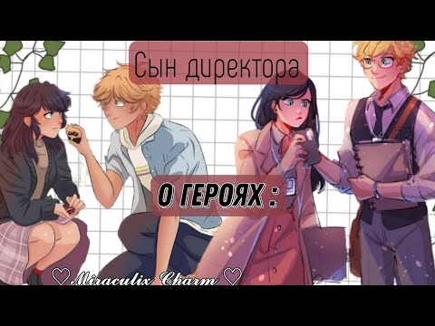 16-12+ Переписка леди баг и супер кот " Сын директора" О героях :
