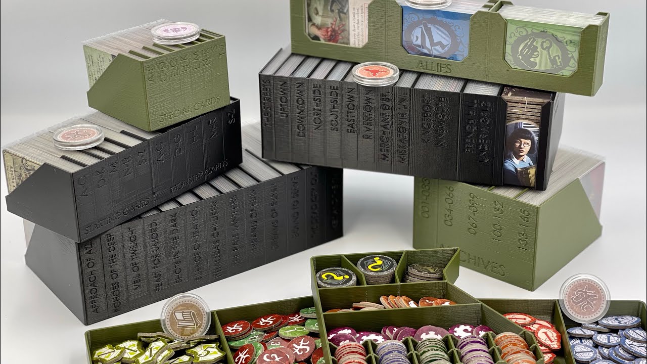 Insert for Arkham Horror 3rd Edition - Sleeved Cards - KALKARED