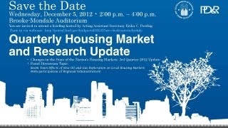 Quarterly Housing Market Update - HUD - 12/5/12