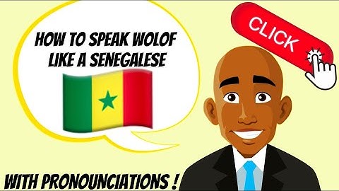 HOW TO SPEAK WOLOF LIKE A 🇸🇳 SENEGALESE. LEARN WOLOF. LANGUAGE LEARNING. SENEGAL. #wolof #howto