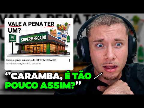 VALE A PENA SER DONO DE SUPERMERCADO? (A RESPOSTA É SURPREENDENTE) | Samuel Baum Reage