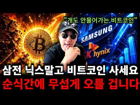 모두가 반도체 볼 때, 저는 "비트코인" 을 봅니다(개도 안 쳐다보는 코인판)
