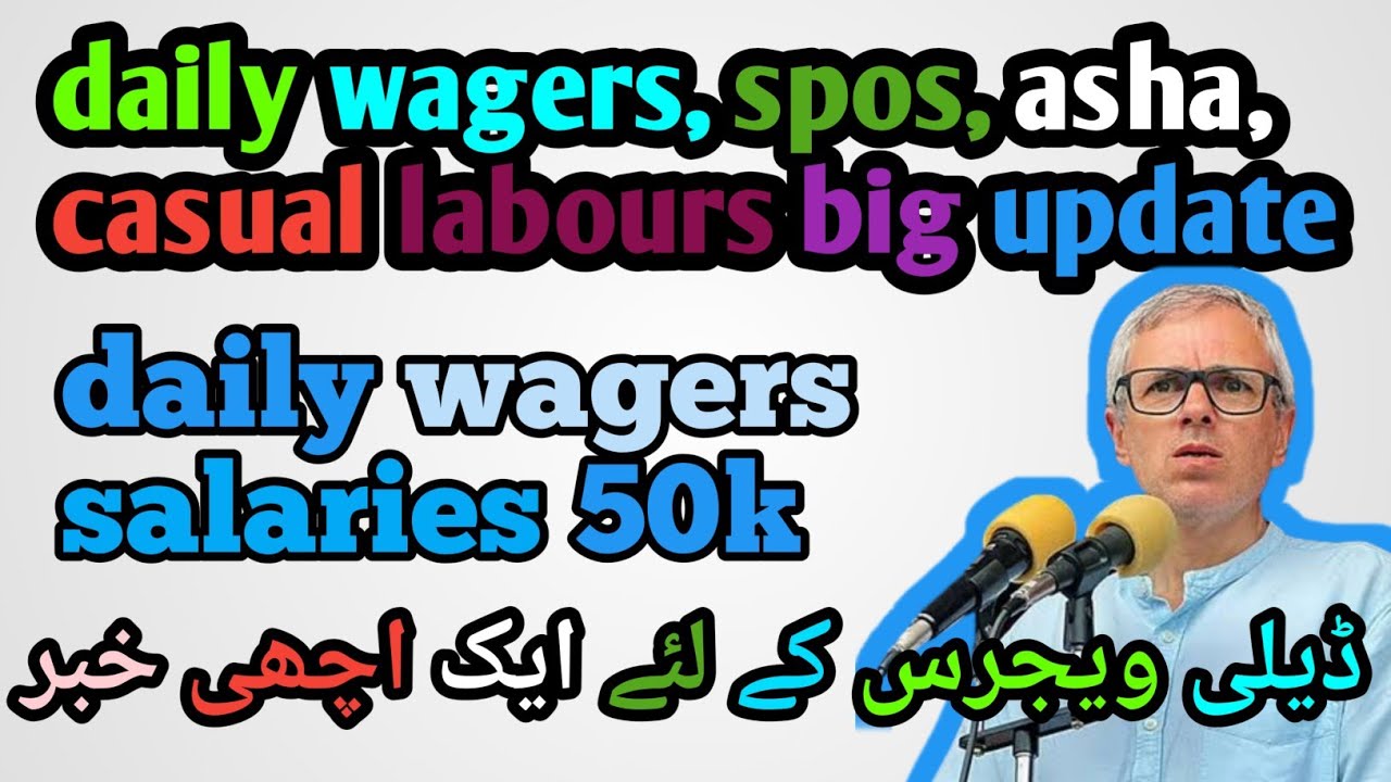 Spos and daily wagers big update/ budget session/ happiness for all workers 