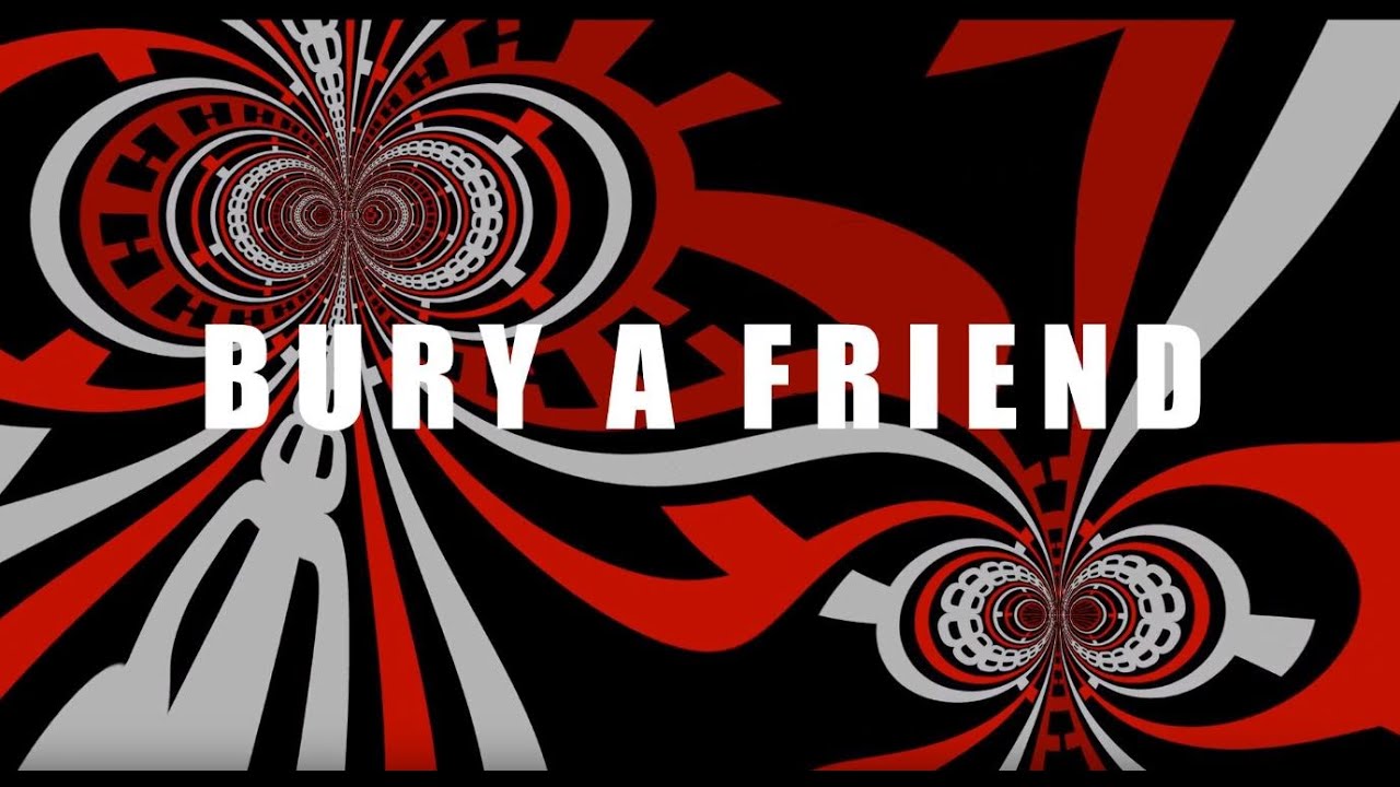 Billie Eilish - Bury A Friend Typography