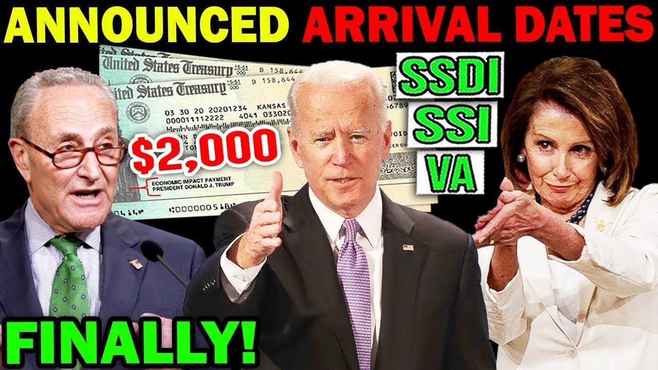 Pay Attention to these Dates - $2,000 Monthly Checks for Everyone - Social Security, SSI, SSDI, RRB!