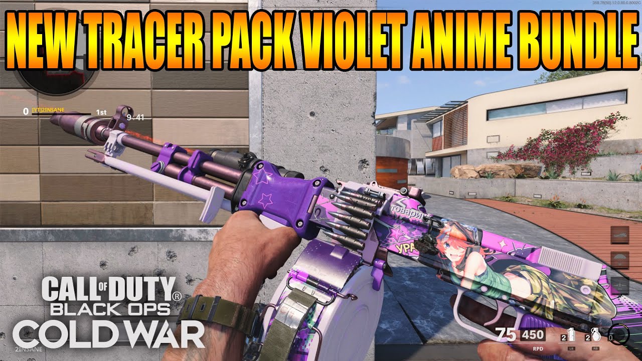 Tracer Pack Violet Anime Bundle - Call of Duty Black Ops Cold War - YouTube