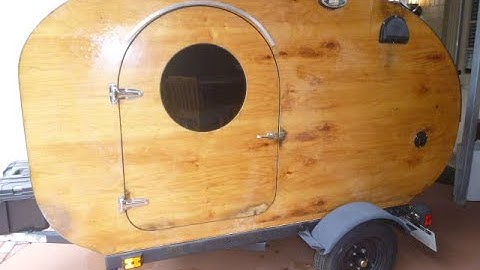 Teardrop Camper Build a 5 X 8 video no. 61 Mattress Expanded