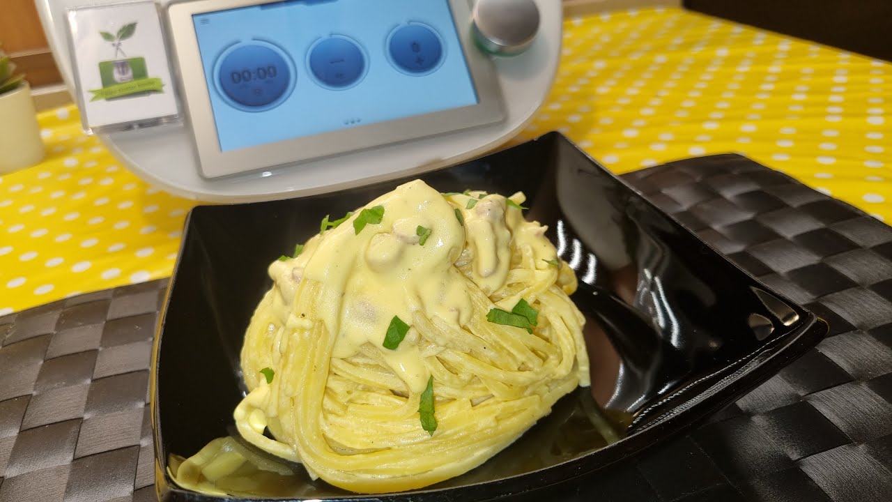 Pasta cremosa con pancetta per bimby TM7 TM6 TM5 TM31 - YouTube