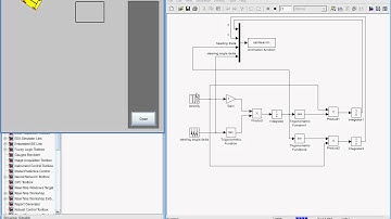 Car-like Robot simulation in Matlab Simulink